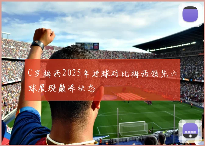 C罗梅西2025年进球对比梅西领先六球展现巅峰状态
